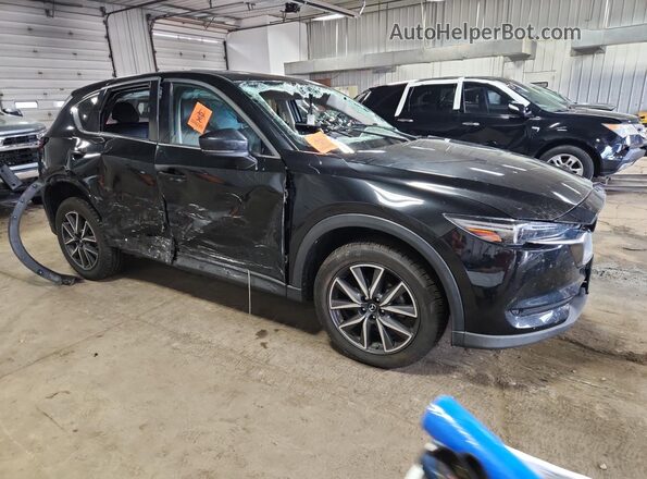 JM3KFADM1J0352572 2018 MAZDA CX-5 Black წინა მარჯვენა
