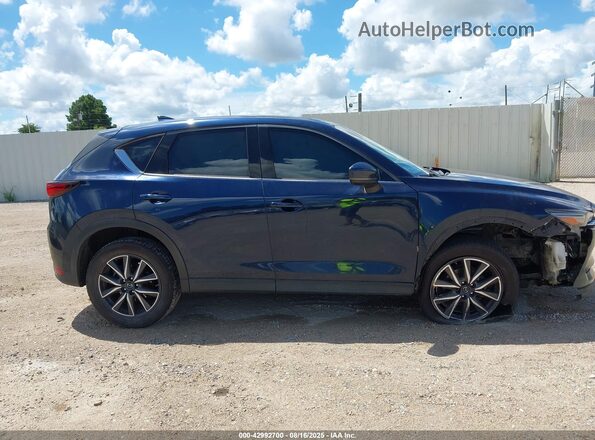 JM3KFADM4J1326977 2018 MAZDA CX-5 Blue Вид задньої частини салону