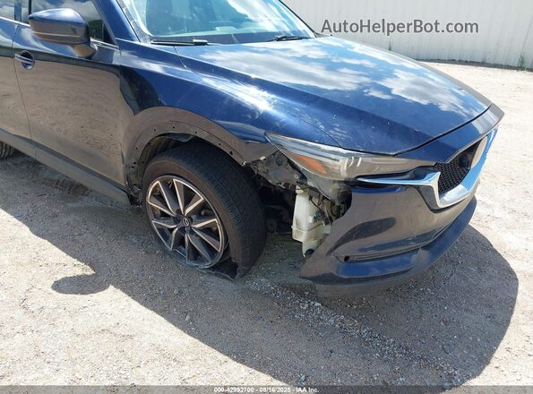 JM3KFADM4J1326977 2018 MAZDA CX-5 Blue Вид спереду