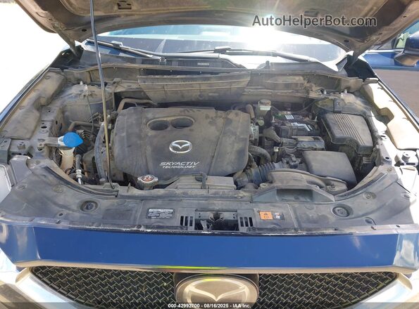 JM3KFADM4J1326977 2018 MAZDA CX-5 Blue Вид ззаду