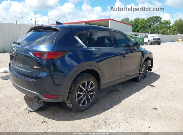 JM3KFADM4J1326977 2018 MAZDA CX-5 Blue Задня права чверть