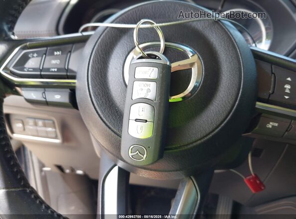 JM3KFADM4J1326977 2018 MAZDA CX-5 Blue Вид панелі приладів