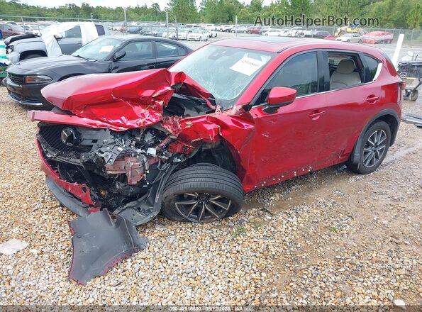 JM3KFADM5J0314682 2018 MAZDA CX-5 Maroon Передня ліва чверть