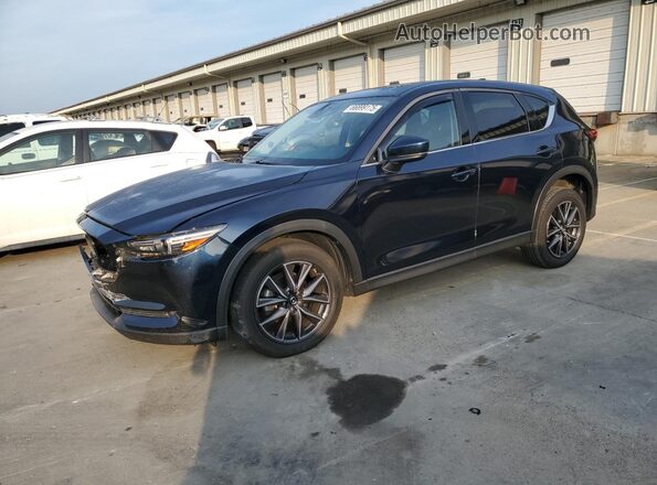 JM3KFADMXJ1324571 2018 MAZDA CX-5 Blue Передня ліва чверть