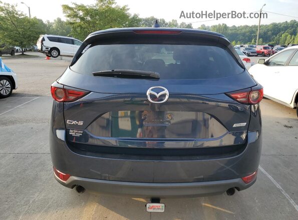 JM3KFADMXJ1324571 2018 MAZDA CX-5 Blue Вид ззаду