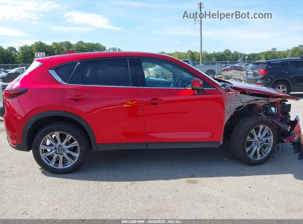 JM3KFBAY7M0457005 2021 MAZDA CX-5 Red Սալոնի հետևի տեսք