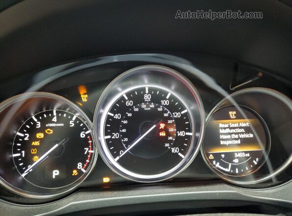 JM3KFBCLXS0567349 2025 MAZDA CX-5 Серебряный Вид щитка приборов