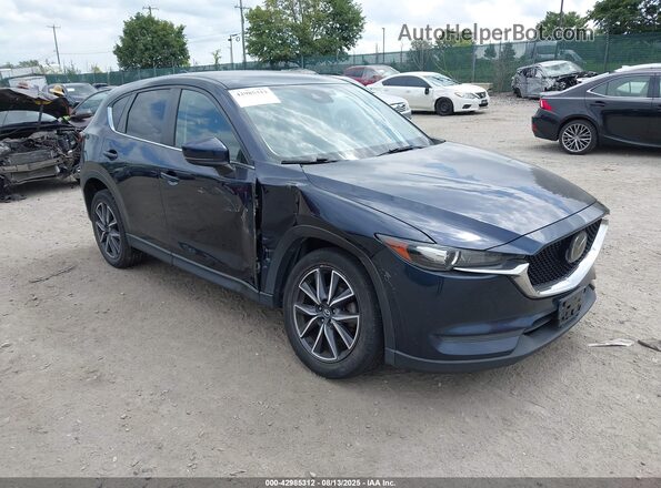 JM3KFBCM3J0474535 2018 MAZDA CX-5 Blue Przód prawy
