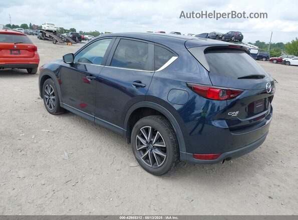 JM3KFBCM3J0474535 2018 MAZDA CX-5 Blue Tył lewy