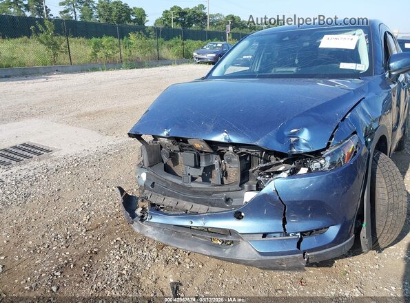 JM3KFBCM6J0435566 2018 MAZDA CX-5 Blue Widok z przodu