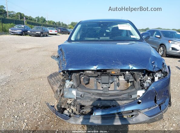 JM3KFBCM6J0435566 2018 MAZDA CX-5 Blue Widok deski rozdzielczej