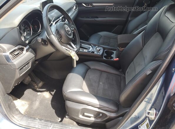 JM3KFBCM8J0300282 2018 MAZDA CX-5 Синий Вид салона спереди