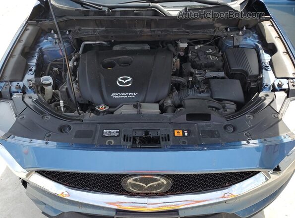 JM3KFBCM8J0300282 2018 MAZDA CX-5 Синий Вид задней части салона