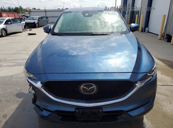 JM3KFBCM8J0300282 2018 MAZDA CX-5 Синий Вид спереди