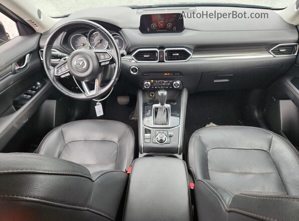 JM3KFBDM7J0303706 2018 MAZDA CX-5 Black წინა პანელის ხედი