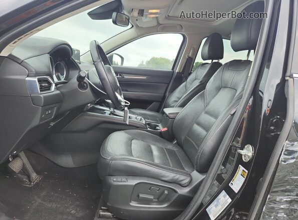 JM3KFBDM7J0303706 2018 MAZDA CX-5 Black წინა სალონის ხედი
