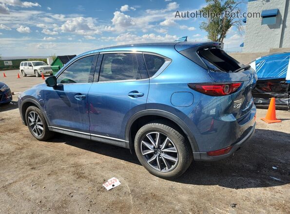 JM3KFBDM8J0407752 2018 MAZDA CX-5 Синий Задняя левая четверть