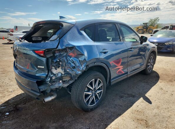 JM3KFBDM8J0407752 2018 MAZDA CX-5 Синий Задняя правая четверть