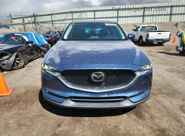 JM3KFBDM8J0407752 2018 MAZDA CX-5 Синий Вид спереди