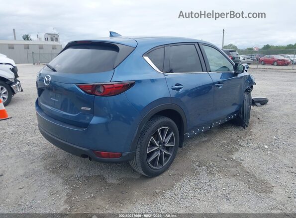 JM3KFBDM9J0458676 2018 MAZDA CX-5 Blue Tył prawy