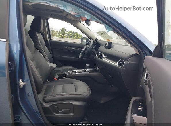 JM3KFBDM9J0458676 2018 MAZDA CX-5 Blue Widok wnętrza z przodu