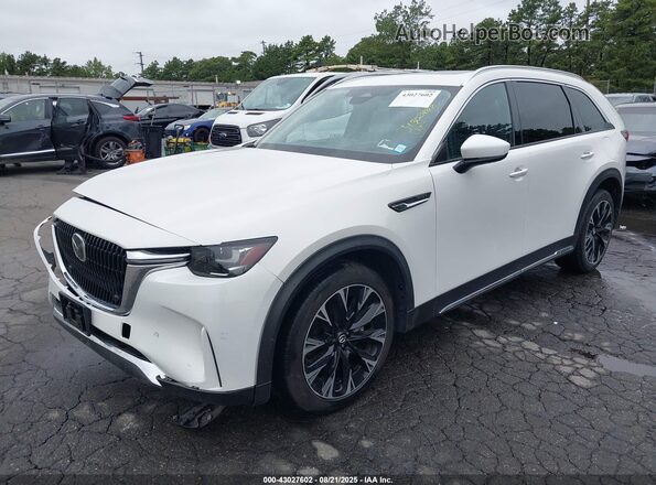 JM3KKDHA2R1111400 2024 MAZDA CX-90 PHEV Белый Передняя левая четверть
