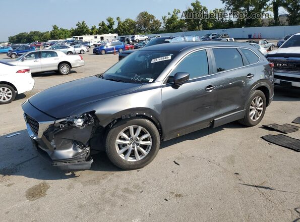 JM3TCABYXH0127631 2017 MAZDA CX-9 Gray წინა მარცხენა ხედი სამი მეოთხედიდან