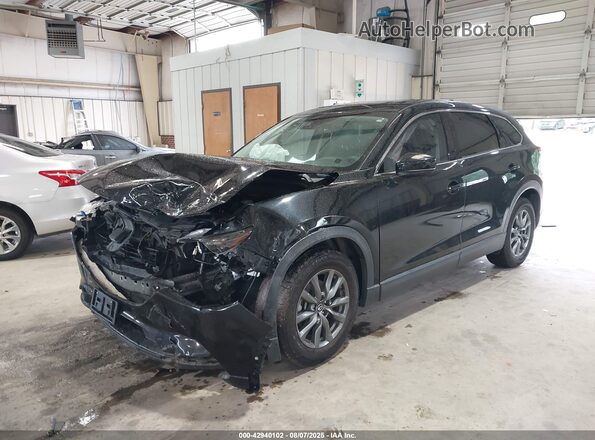 JM3TCACY3L0416289 2020 MAZDA CX-9 Черный Передняя левая четверть