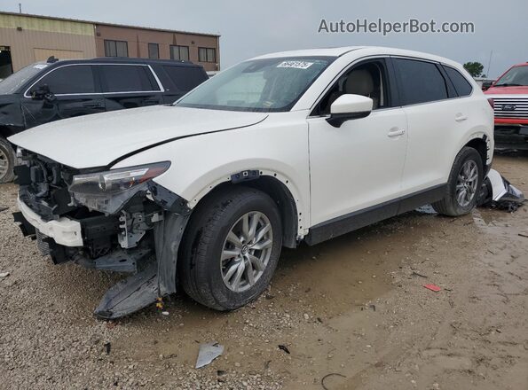 JM3TCBCY5J0210703 2018 MAZDA CX-9 White Vista tres cuartos delantera izquierda