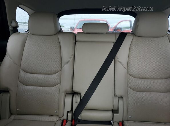 JM3TCBCY5J0210703 2018 MAZDA CX-9 White Vista de los asientos traseros