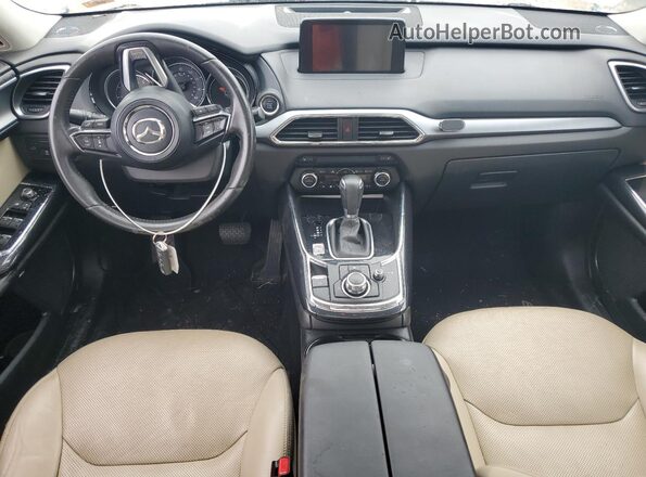 JM3TCBCY5J0210703 2018 MAZDA CX-9 White Vista del salpicadero