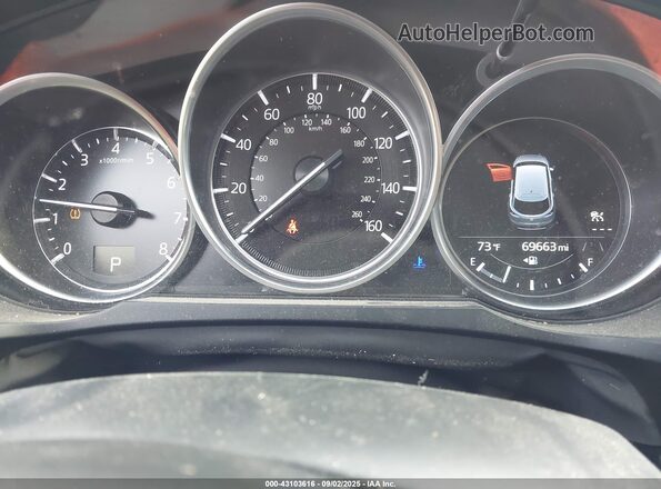 JM3TCBCY5M0501108 2021 MAZDA CX-9 Dark Blue Հետևի նստատեղերի տեսք