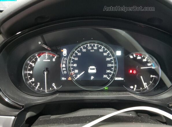 JM3TCBDY6M0537999 2021 MAZDA CX-9 Blue Instrument cluster view