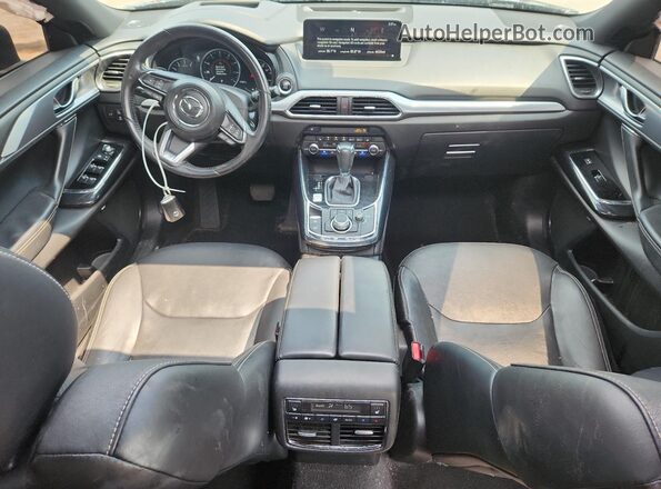 JM3TCBDY7M0516241 2021 MAZDA CX-9 Black Widok deski rozdzielczej