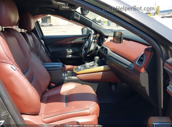 JM3TCBEYXJ0204649 2018 MAZDA CX-9 Серый Вид салона спереди