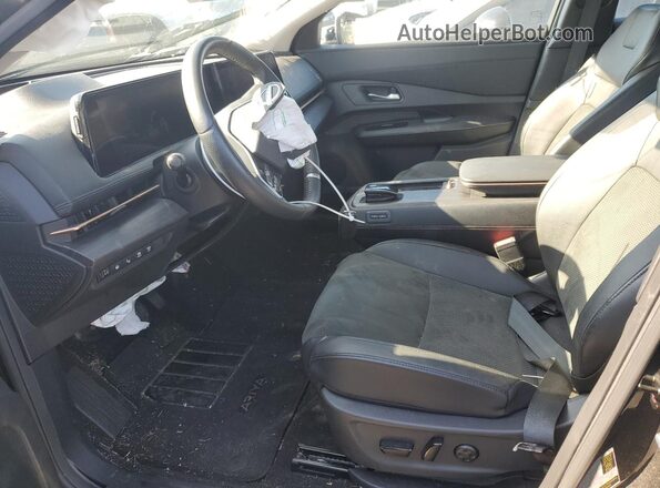 JN1AF0BA2PM406263 2023 NISSAN ARIYA Black წინა სალონის ხედი