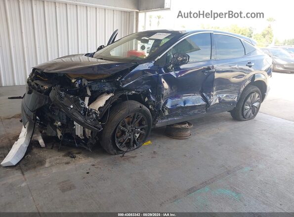JN1AF0BAXPM407791 2023 NISSAN ARIYA Blue Առջևի ձախ երեք քառորդ տեսարան