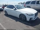 2020 Infiniti Q50 Sport White vin: JN1EV7AP4LM200486