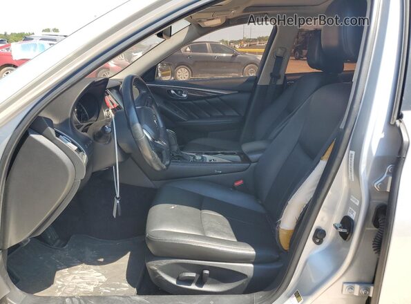 JN1EV7AP6JM350970 2018 INFINITI Q50 Silver Vista interior delantera