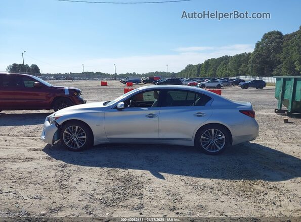 JN1EV7AP8JM353725 2018 INFINITI Q50 Silver 