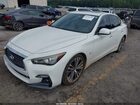 2018 Infiniti Q50 3.0t Sport White vin: JN1EV7AP9JM358240