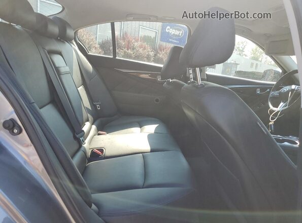 JN1EV7AP9JM363387 2018 INFINITI Q50 Gray უკანა სავარძლების ხედი