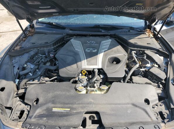 JN1EV7AP9JM363387 2018 INFINITI Q50 Gray უკანა სალონის ხედი