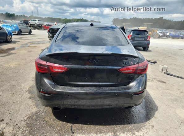 JN1EV7AR3JM438893 2018 INFINITI Q50 Gray უკანა ხედი