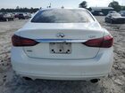 2018 Infiniti Q50 Luxe White vin: JN1EV7AR6JM611919