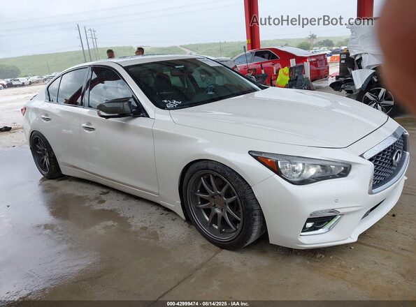 JN1EV7BP6MM701833 2021 INFINITI Q50 Белый Панорамный вид салона 360°