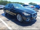 2021 Infiniti Q50 Luxe Black vin: JN1EV7BP9MM704497