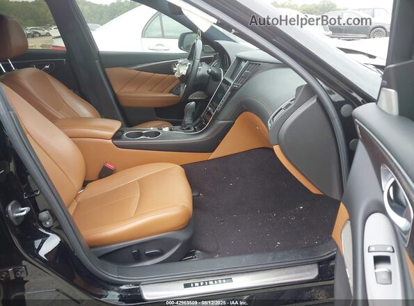 JN1EV7CR2MM756103 2021 INFINITI Q50 Черный Вид салона спереди