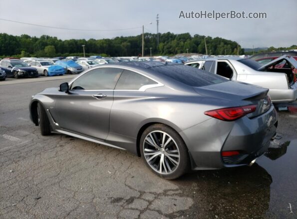JN1EV7EK2JM340838 2018 INFINITI Q60 Gray Trasero izquierdo