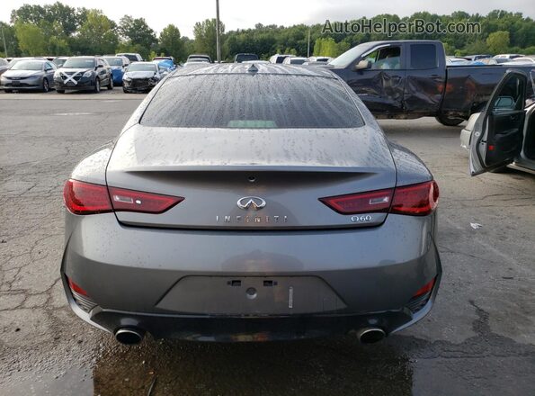 JN1EV7EK2JM340838 2018 INFINITI Q60 Gray Vista trasera
